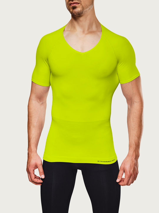 Deep V-Neck Compression Shirt Breeze