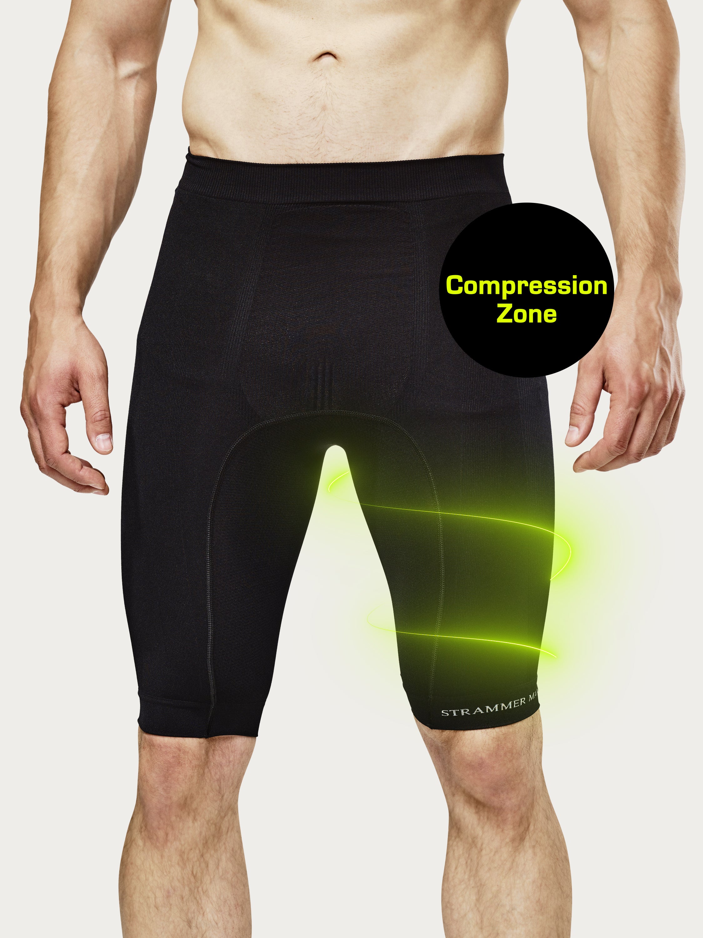 Rehband Herren Kompressionsshort QD – Für Sport & Regeneration