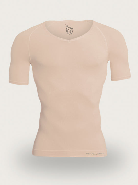 Deep V-Neck Compression Shirt Breeze
