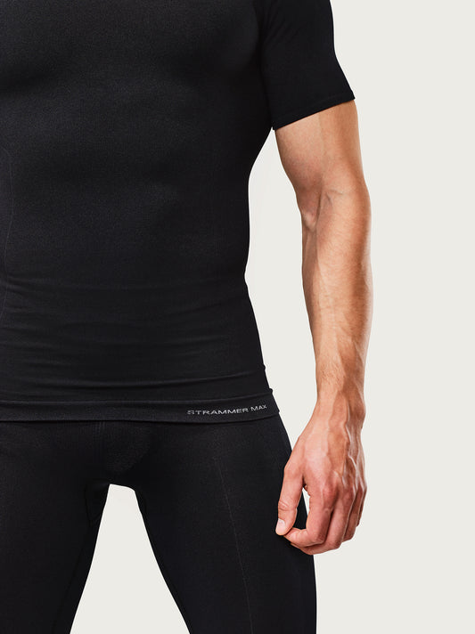 Deep V-Neck Compression Shirt Breeze